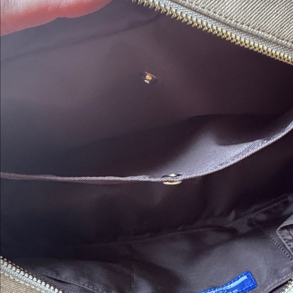 BURBERRY  Tan and Brown Bag - Picture 6 of 11